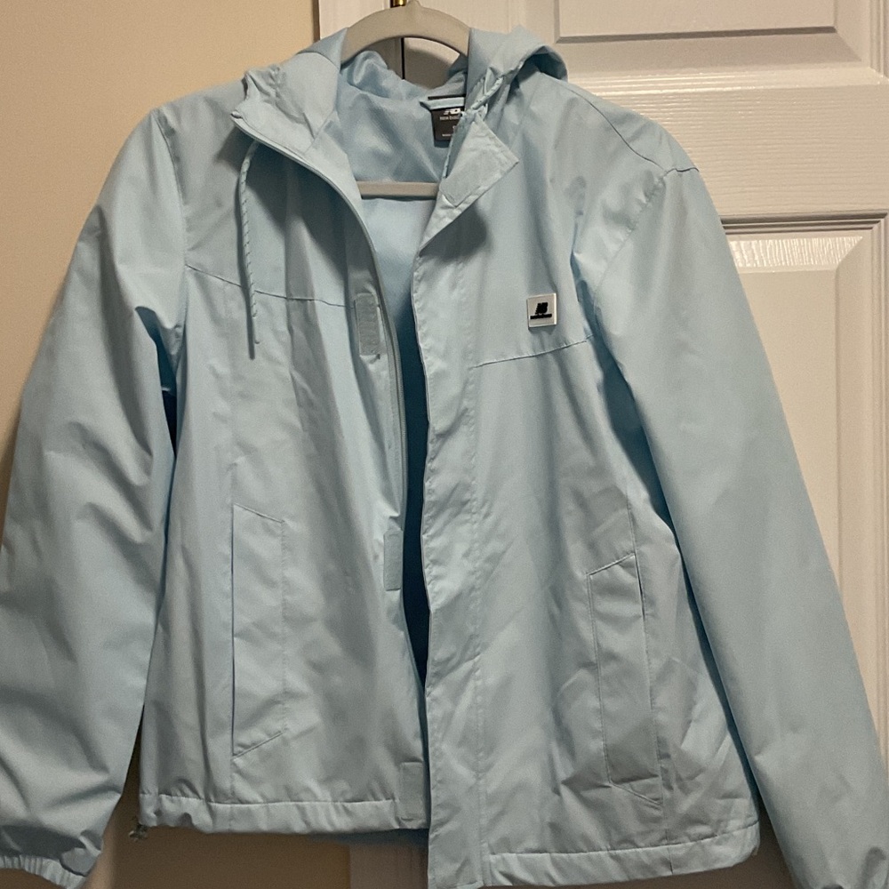 New Balance Sky Blue Hooded Jacket